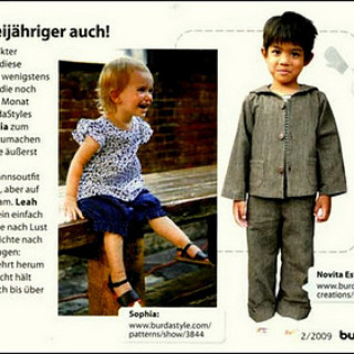 Featured in German Burda Modemagazin!
