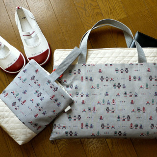 Lesson bag and shoes bag