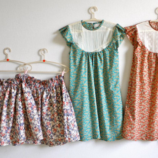 Floral skirts and dresses