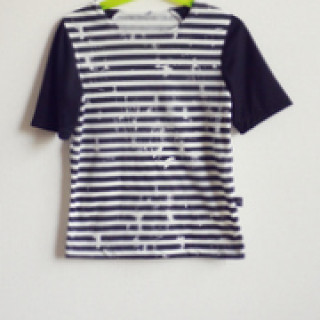 KCWC: Broken striped T-shirt