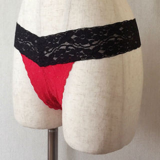 Lace Brazillians panties – Boobytraps patterns